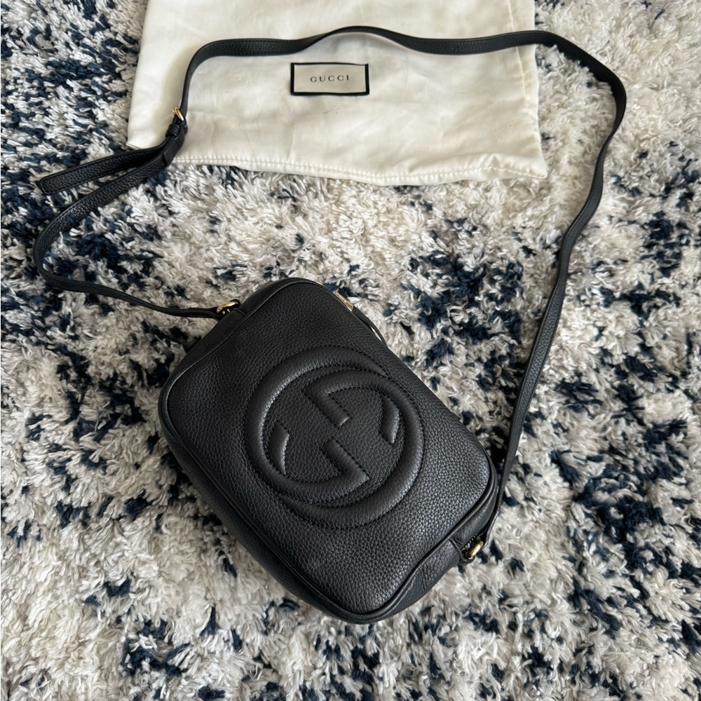 Gucci leather soho disco crossbody bag